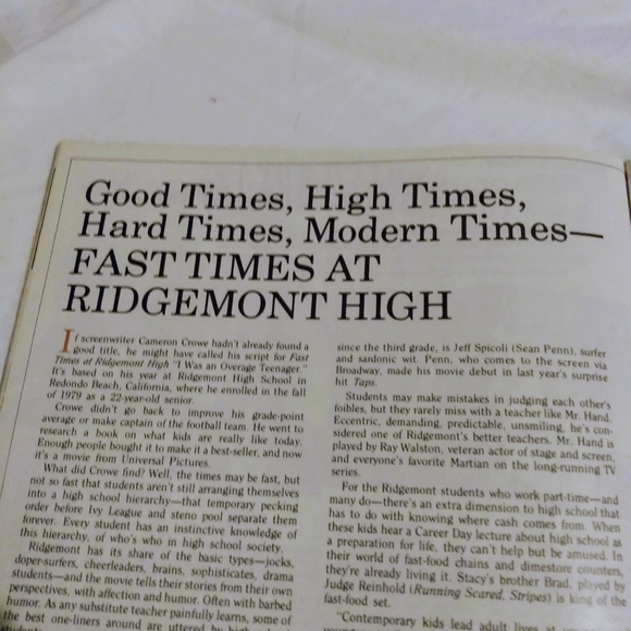 Coming Attractions  Mick Jagget 1982 Vol 1 Issue 2 Magazine - Picture 2 of 8